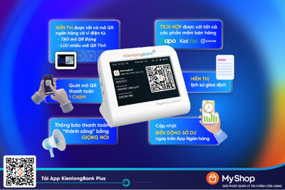 KienlongBank ra mắt MyShop: Quản lý tài chính ưu việt cho chủ cửa hàng bán lẻ