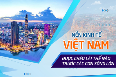 Nền kinh tế Việt Nam được chèo lái thế nào trước các cơn sóng lớn - demo