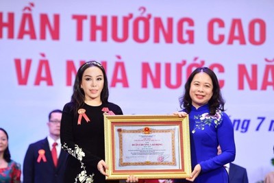 Phó Chủ tịch Tập đoàn KN Holdings được Chủ tịch nước tặng Huân chương Lao động hạng Nhất