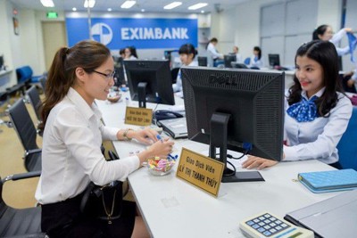 Ngân hàng Eximbank chốt ngày trả cổ tức 18% bằng cổ phiếu