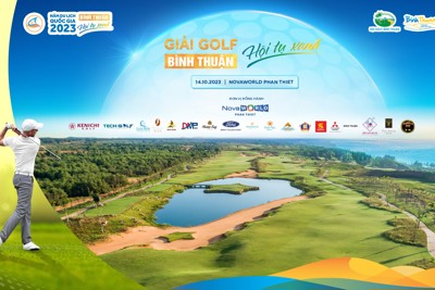 Hơn 200 Golf thủ tranh tài tại giải Golf Bình Thuận