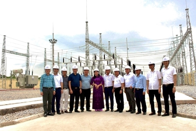 PC Thái Nguyên đưa dự án đường dây và trạm biến áp 110kV Yên Bình 8 vào vận hành