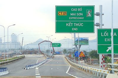 Đề xuất đầu tư 2.000 tỷ đồng mở rộng cao tốc Cao Bồ - Mai Sơn lên 6 làn xe