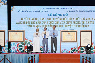 Người Chăm An Giang có thêm niềm vui mới