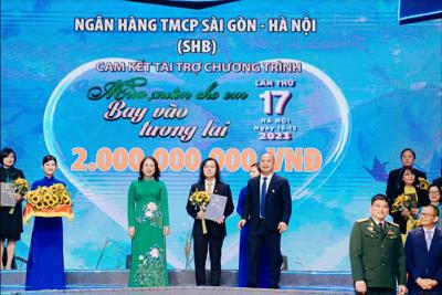 SHB ủng hộ 2 tỷ đồng góp phần mang “mùa xuân cho em” dịp Tết Giáp Nhìn