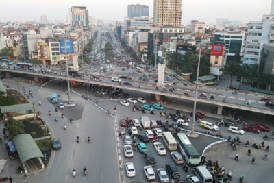 Hà Nội: Đề xuất cải tạo đường Vành đai 2 trên cao Ngã Tư Sở - Cầu Giấy