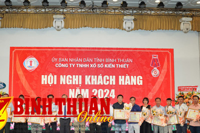 Công ty TNHH Xổ số kiến thiết Bình Thuận: Hoàn thành vượt các chỉ tiêu, nhiệm vụ năm 2023