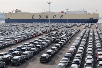 Vì sao kim ngạch xuất khẩu ô tô Hàn Quốc sụt giảm?