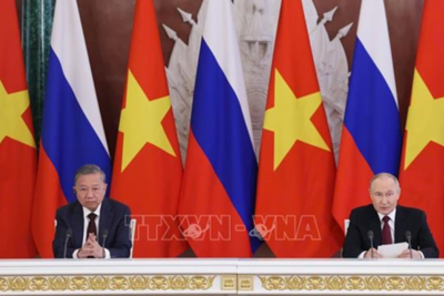 Tuyên bố chung về những định hướng lớn của quan hệ Đối tác Chiến lược toàn diện Việt Nam - Liên bang Nga trong giai đoạn hợp tác mới