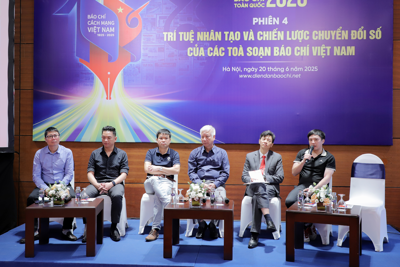 Cần chiến lược bài bản và ứng dụng AI có trách nhiệm trong báo chí Cần chiến lược bài bản và ứng dụng AI có trách nhiệm trong báo chí