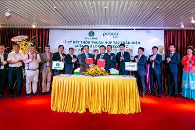 Ký kết thỏa thuận hợp tác toàn diện giữa công ty Phú Long và Posco E&C