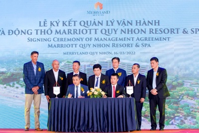 Tập đoàn Hưng Thịnh động thổ khách sạn 5 sao Marriott Quy Nhon Resort & Spa