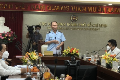 Quý I/2022, Hải quan TP. Hồ Chí Minh thu ngân sách đạt 28,1% dự toán