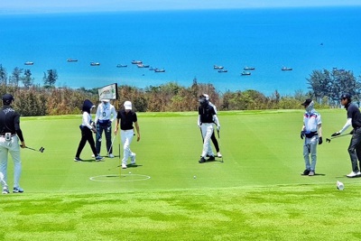 NovaWorld Phan Thiet hoàn thành sân golf PGA độc quyền 18 hố