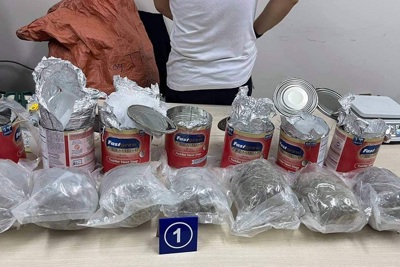 Hải quan thu giữ gần 36kg ma túy các loại trong các lô hàng quà biếu