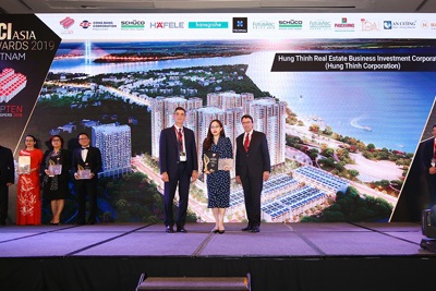 Tập đoàn Hưng Thịnh được vinh danh top 10 nhà phát triển bất động sản hàng đầu Việt Nam 