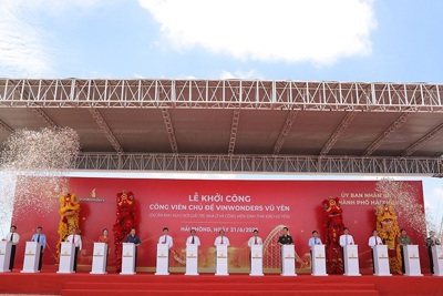Thủ tướng nhấn nút khởi công xây công viên chủ đề 1 tỉ USD lớn nhất Việt Nam