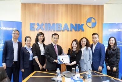 JP Morgan trao giải thưởng chất lượng thanh toán quốc tế xuất sắc cho Eximbank 