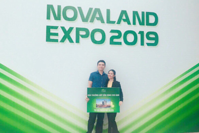 Thẻ thành viên Novaloyalty “trao tay” hàng ngàn khách hàng tại Novaland Expo 2019