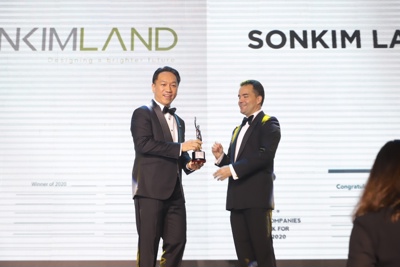 SonKim Land đạt giải thưởng “Môi trường làm việc tốt nhất Châu Á 2020”