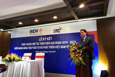 Tập đoàn TTC và BIDV hợp tác toàn diện giai đoạn 2019-2023 
