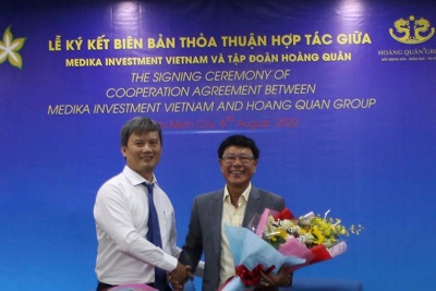 Tập đoàn Hoàng Quân hợp tác với Medika Investment Việt Nam phát triển hệ thống bệnh viện quốc tế 