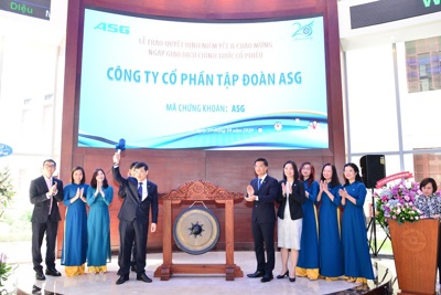 Sở Giao dịch Chứng khoán TP. Hồ Chí Minh đưa 63.044.964 cổ phiếu ASG vào giao dịch
