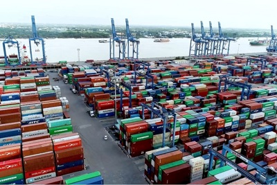 Giải phóng xong 1.216 container hàng quá cảnh bị tồn tại cảng Cát Lái