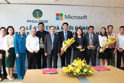 Phú Long triển khai dự án quản lý quan hệ khách hàng Microsoft Dynamics 365