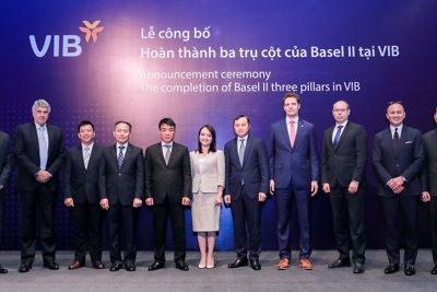 VIB là ngân hàng đầu tiên hoàn thành cả 3 trụ cột Basel II tại Việt Nam 