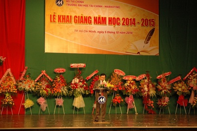 Trường Đại học Tài chính – Marketing tổ chức Lễ khai giảng năm học mới