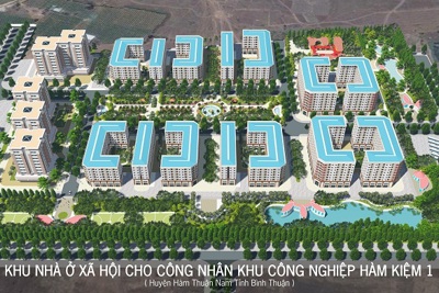 Khởi công Dự án nhà xã hội quy mô lớn nhất tỉnh Bình Thuận Khởi công Dự án nhà xã hội quy mô lớn nhất tỉnh Bình Thuận