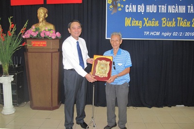 Gặp mặt cán bộ hưu trí Bộ Tài chính tại TP. Hồ Chí Minh