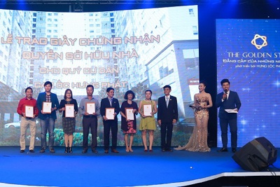  Chính thức công bố dự án khu căn hộ cao cấp The Golden Star