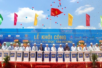 Địa ốc Hoàng Quân đầu tư thêm nhà xã hội ở Tiền Giang