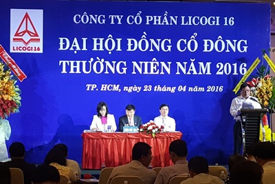 Licogi 16: Dừng bất động sản tập trung cơ sở hạ tầng và công trình công nghiệp