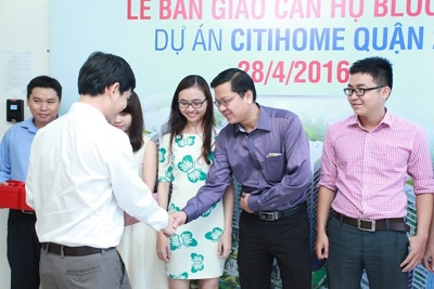 Kiến Á giao nhà sớm block A dự án Citihome Quận 2