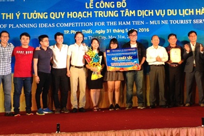 Trao giải thưởng 2 tỷ đồng cho các ý tưởng quy hoạch dự án Hàm Tiến – Mũi Né