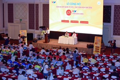 Tôn Hoa Sen đồng hành giải đua xe đạp Quốc tế VTV