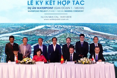Nam Long bắt tay đối tác Nhật đầu tư dự án bất động sản ở Long An