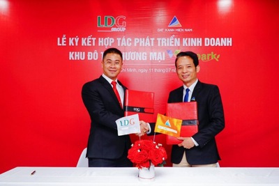  Đất Xanh Miền Nam và LDG Group ký hợp tác phát triển dự án Viva Park