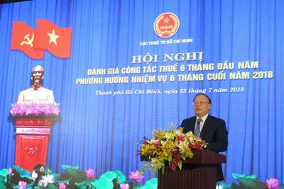 Cục Thuế TP. Hồ Chí Minh thu hơn 130.000 tỷ đồng tiền thuế 6 tháng năm 2018 