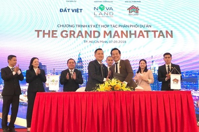 Dự án The Grand Manhattan công bố các đại lý phân phối chính thức