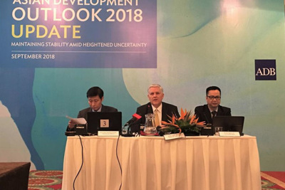 ADB hạ dự báo tăng trưởng Việt Nam từ 7,1 % xuống 6,9%