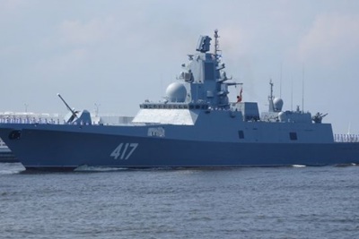 [Video] Nga thử sức mạnh chiến hạm tàng hình mới nhất trên biển 