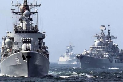 [Ảnh] Loạt ảnh hiếm hoi sự kiện hải quân Mỹ, Nga và Trung Quốc cùng tập trận 