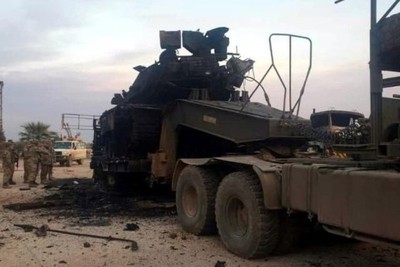 [Infographics] Thiết giáp ACV-19 Thổ Nhĩ Kỳ tràn vào Syria bất chấp việc bị bắn cháy và bắt sống