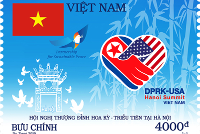 Việt Nam phát hành bộ tem kỷ niệm Hội nghị Thượng đỉnh Mỹ - Triều