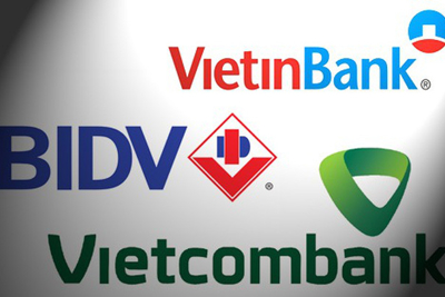 Ngân hàng Việt cạnh tranh “ngôi vương” 1 triệu tỷ đồng 