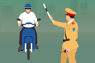 [Infographics] Khác biệt giữa các đợt kiểm tra của cảnh sát giao thông